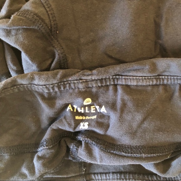 Navy Athleta Scrunch Leggings - Picture 3 of 4